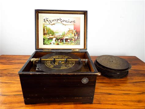 symphonion metal music box record|symphonion music box review.